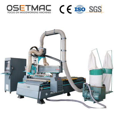 Woodworking CNC Router Machine with 9kW Spindle Motor Power and 2500mm Y Axis Travel