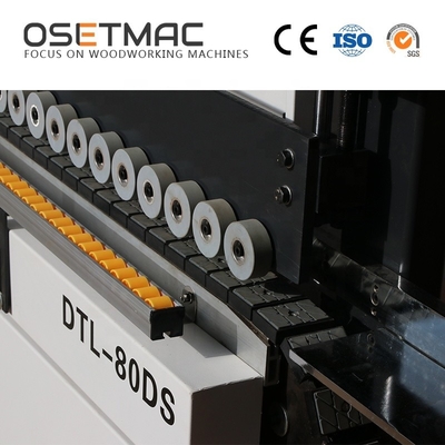 OSETMAC DTL-80DS Three Rollers Manual Side Sanding Machine For Wood MDF Plywood Polishing