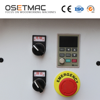 Versatile OSETMAC DTL-20DX Mini Manual Brush Sanding Machine For MDF Veneer Solid Wood