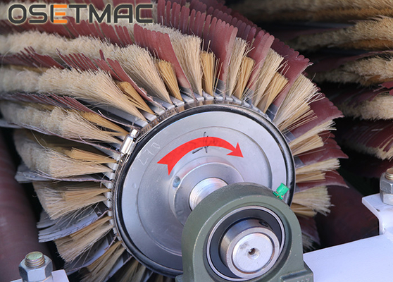 DT1000-6S OSETMAC Woodworking Sanding Machine for MDF Door Finishing and Refinishing