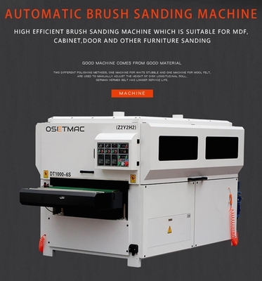 DT1000-4K Long Service Life Wire Brush Machine for Metal Surface Polishing