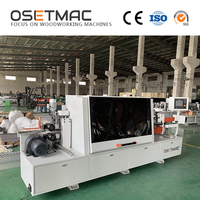 23m/min Panel Feed Speed High Speed Automatic Edge Banding Corner Rounding Machine Trimmer