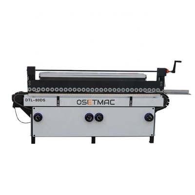 Sander OSETMAC DTL-80DS Three Rollers Manual Side Sanding Machine for Wood MDF Plywood Polishing