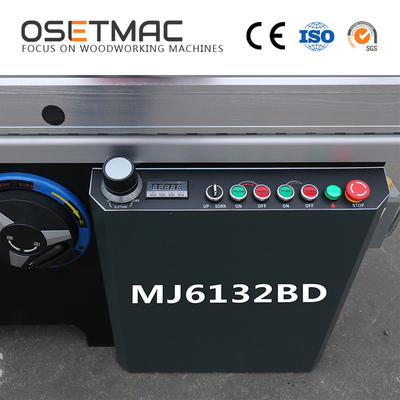 45 Degree Tilting Automatic Lifting Sliding Table Saw With Scoring Blade for Woodworking