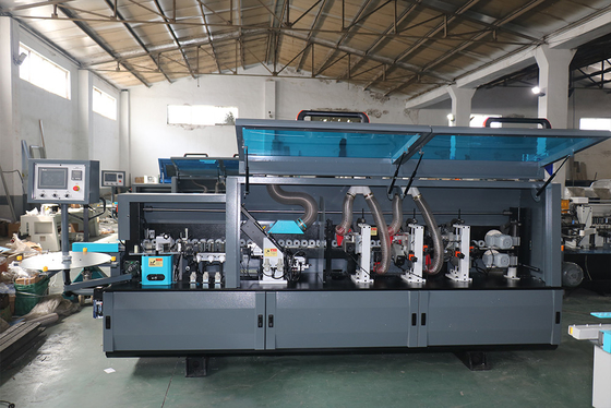 Small Size Fully Automatic PVC Edge Banding Machine Featuring Fine Trimming Function