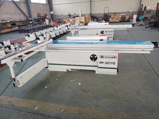 Customized Voltage 5.5KW Double Blade Sliding Table Saw with and Durability by Harvey