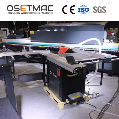 Small Sliding Table Saw 1.6 M for Woodworking CNC Cutting Machine in Small Space Workshop
