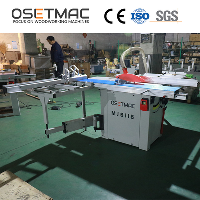 Small Sliding Table Saw 1.6 M for Woodworking CNC Cutting Machine in Small Space Workshop