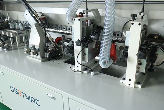 Semi Automatic Edge Banding Machine with Scraping Function and Corner Trimming Motor