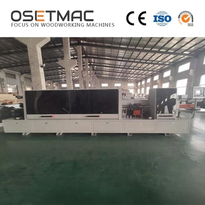 End Cutting Motor 0.37KW * 2 Multi Function Edge Banding Machine With Pre Milling