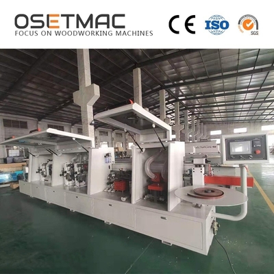 End Cutting Motor 0.37KW * 2 Multi Function Edge Banding Machine With Pre Milling