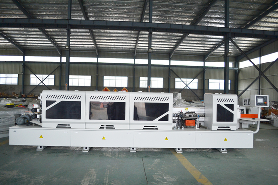 Woodworking CNC Edge Banding Machine with Pre-Milling and 23m/min Panel Feed Speed