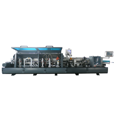 Woodworking Full Automatic Edge Banding Machine with 8 Functions and Corner Round