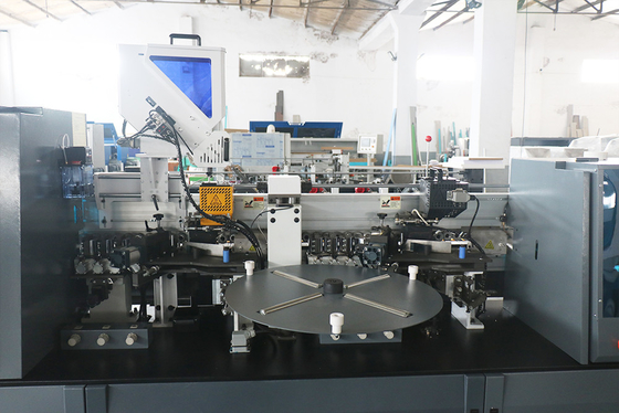 Woodworking Full Automatic Edge Banding Machine with 8 Functions and Corner Round