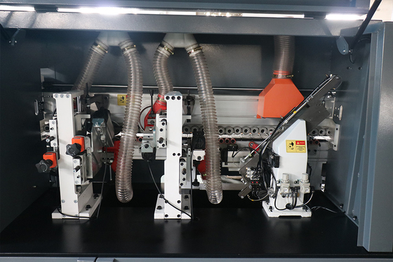Woodworking Full Automatic Edge Banding Machine with 8 Functions and Corner Round