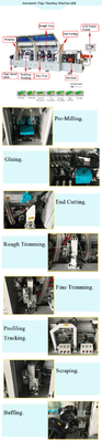 Speed Panel Feed Edge Banding Machine with Scraping Function and Fine Trimming Cutter