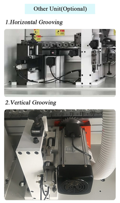 Speed Panel Feed Edge Banding Machine with Scraping Function and Fine Trimming Cutter