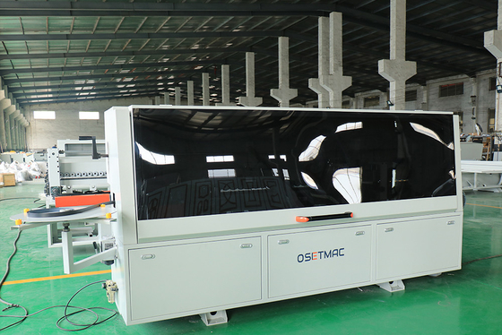Semi Automatic Edge Banding Machine with Scraping Function and Corner Trimming Motor